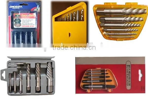 HSS Broken Screw Extractor / Screw Extractor Set / Damaged Screw Extractor