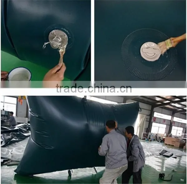 portable water storage containers/ durable inflatable water bags from China