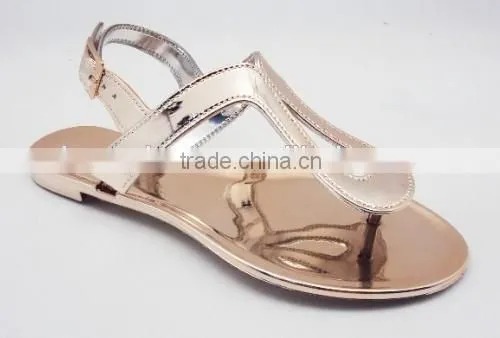 2015 New Ladies Glossy Dress Shoes Sandal