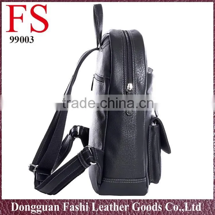 2016 fashion bag custom latest PU backpack bag