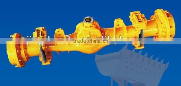 ZL50G AXLE spare parts compactor road roller axle loader AXLE manufacturer for XGMA XCMG Yutong Yineng Shantui Lonking