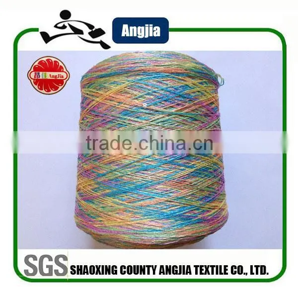Polyester sequin spun yarn for sweater knitting scarf