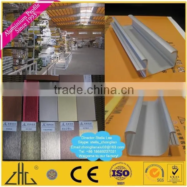 Wow!! aluminium kitchen profile prices/as connect aluminium profiles factory/chemical polishing aluminium handles for furniture