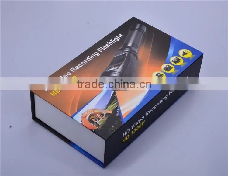 Waterproof video recording camera / recorder flashlight