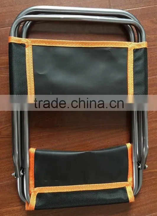 2015 NEW OUTDOOR ALU FOLDABLE STOOL WITH SEAT BACK