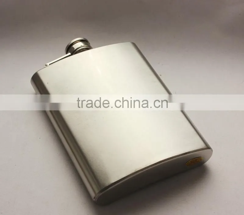 9oz mini flask leak-proof eco-friendly FDA LFGB stainless steel hip flask lead Pb free