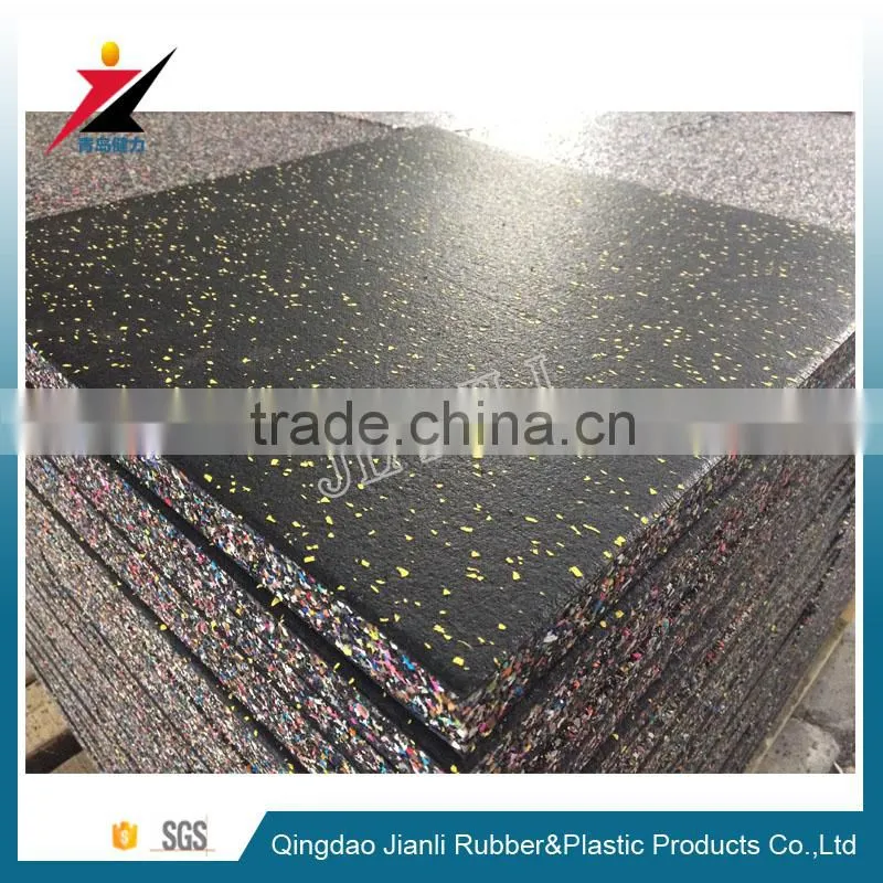 Crossfit/Fitness Center Gym Floor Powerlifting Rubber Mat 20mm