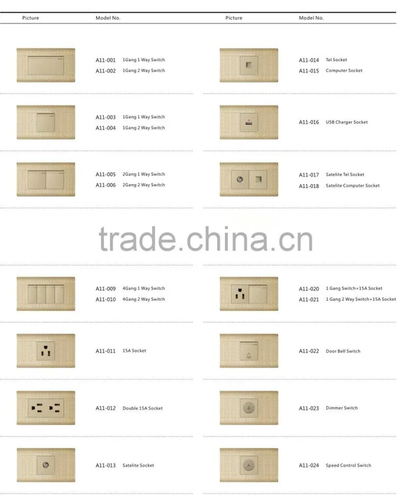 250v british style 5 pin universal socket