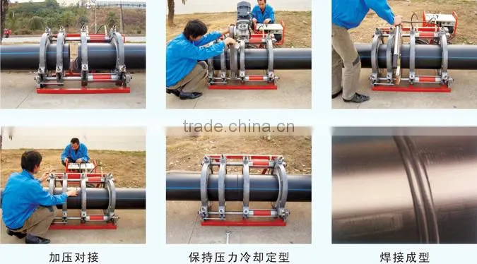 Manual butt fusion welding machine