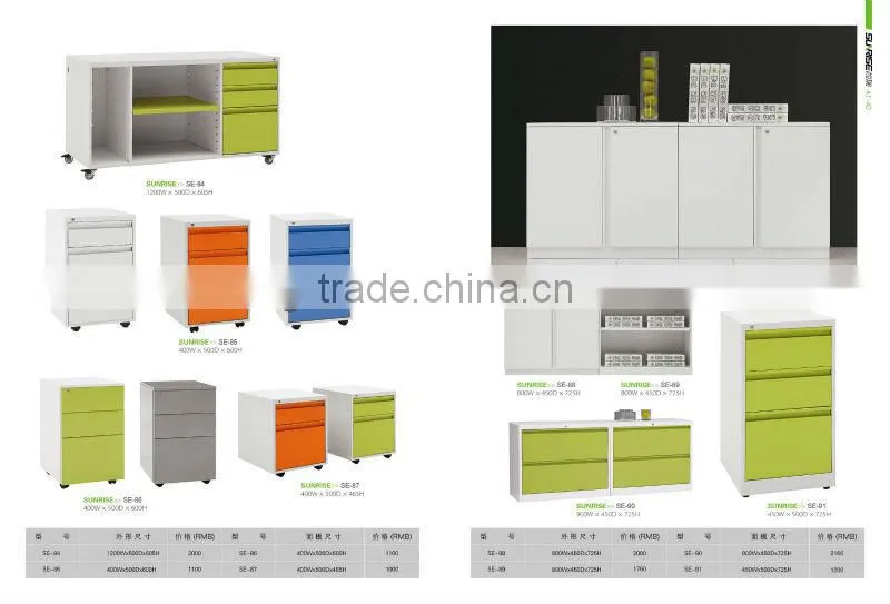 2012 New design Vertical 4-drawers steel filing cabinet/office furniture
