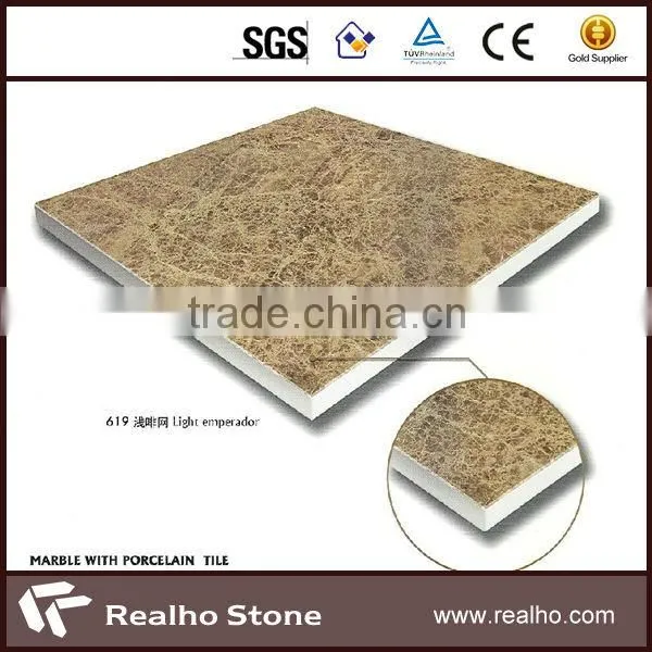 honey onyx with laminated glass panel