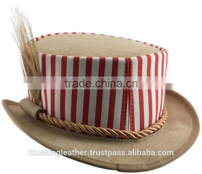 Design 3 "Julep" - HEAD N HOME HATS - Leather - Top Hat - Mint Women Hats