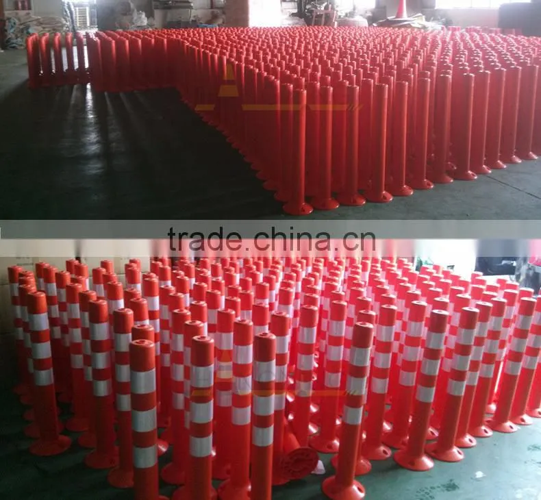 WB602 reflective flexible warning parking post