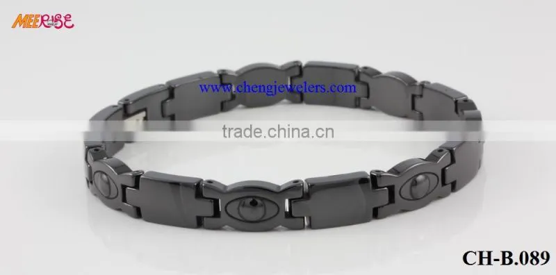 Gift bracelet/friendship bracelets for sale/black ceramic bracelet,add logo