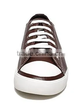 2016 china wholesale sneekers height increasing leather shoes