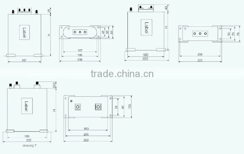 BSMJ series of self healing low voltage shunt capacitor