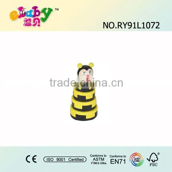 Wooden stacking toy