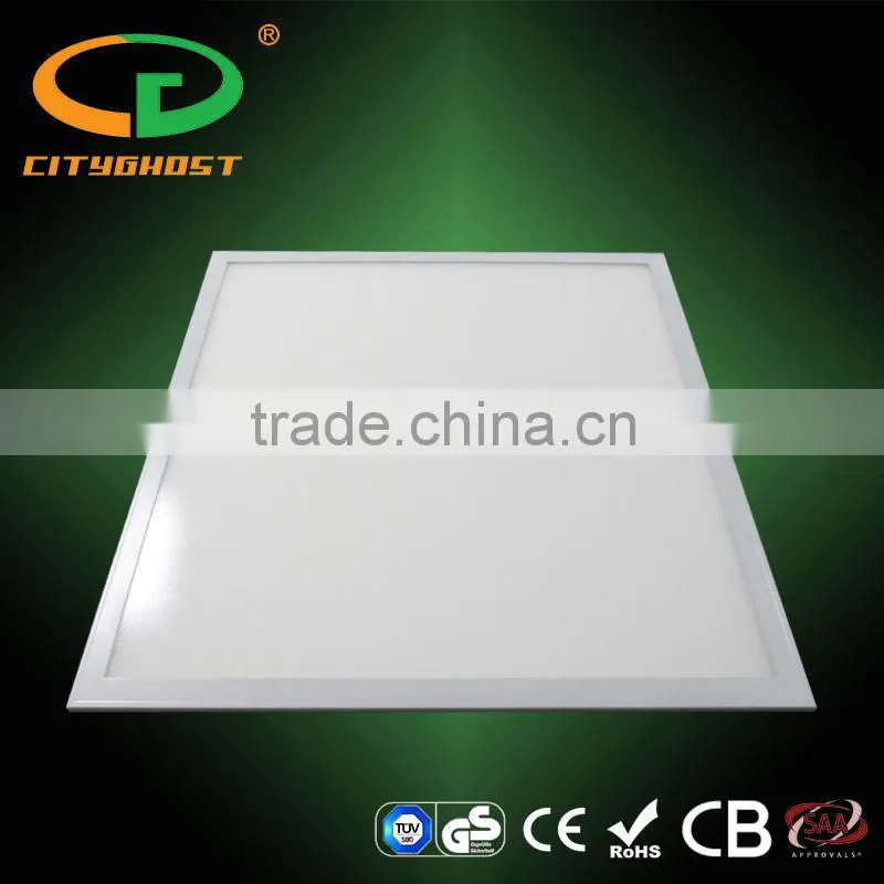 48W dimmable 620x620,PC difusser IES test 5 years warranty led flat panel light
