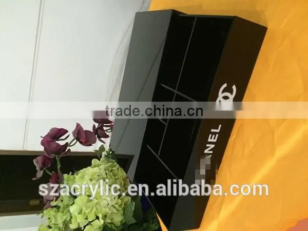 new black acrylic multi-drawer jewelry makeup box