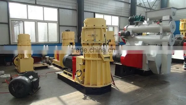 Flat die wood pellet mill / pellet mill