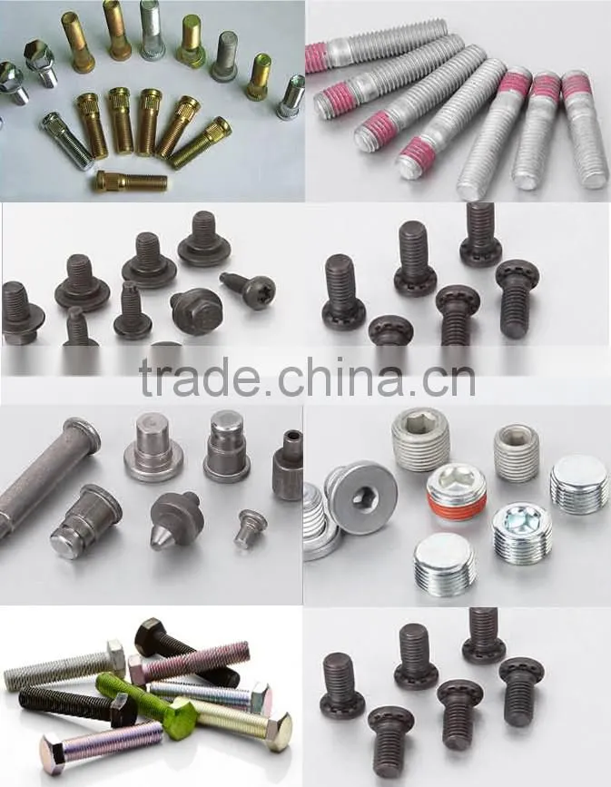 NBFATN With Two Processing Plants Precision electronics security zinc plated screw wheel stud auto fasten