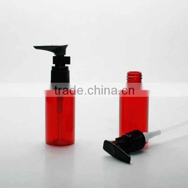 Cosmetic,pharmaceutical usage PET Packaging with different caps