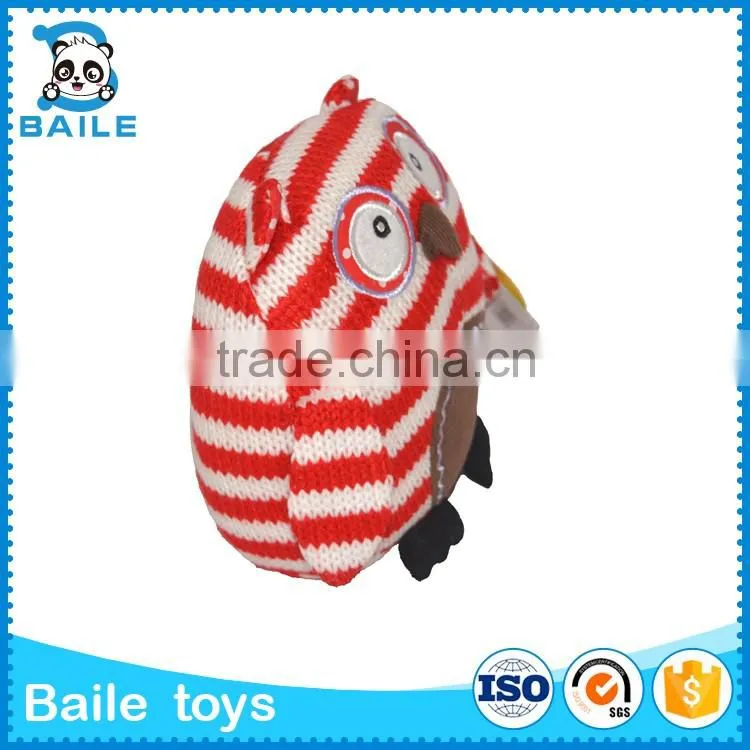 White and red animal cute bird sttuffed plush china toy