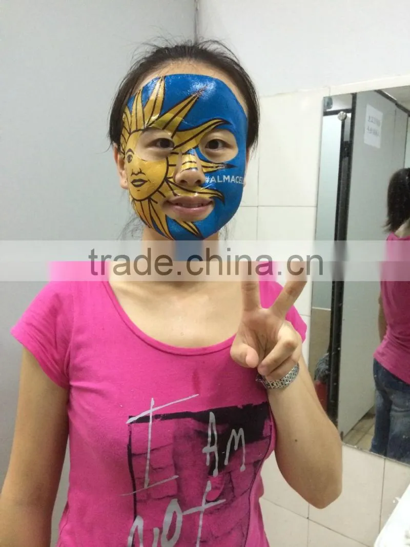 Full face tattoo stickers, temporary body tattoo stickers