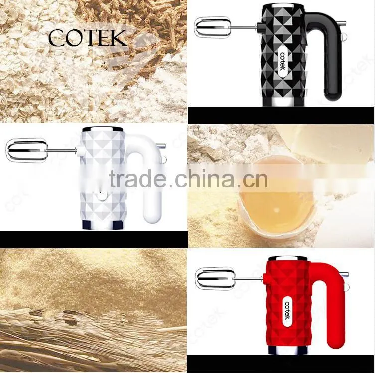 Hot Electric Hand Mixer made in China 5 speed pulse function Patented safe lock eject lever