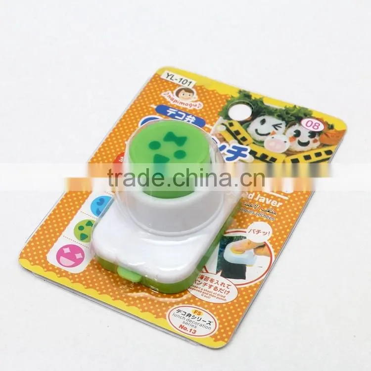 YL-101 Wholesale custom cartoon expression mold plastic sushi cake tool plastic rice mold