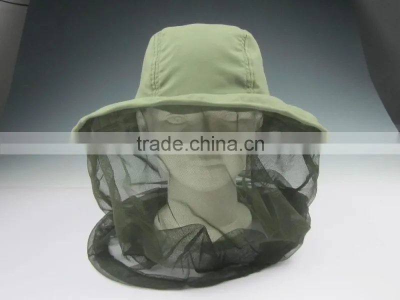 microfiber and mesh anti-mosquito cap