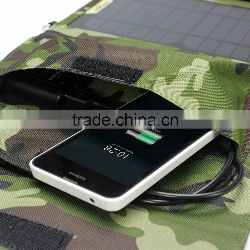 Folding solar bag 2016 new arrival solar panel hot selling product for mobile phone