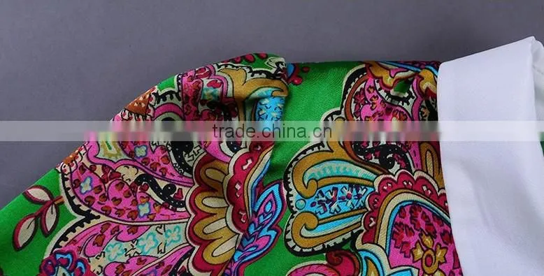 Digital Print Custom 100% Silk Dress