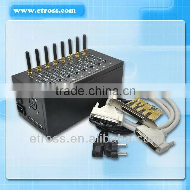SIM rotation and IMEI change Anti-SIM block 8 ports 32 sims gsm modem pool