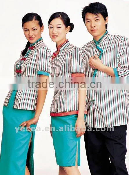 Resturant good quality waitress uniform