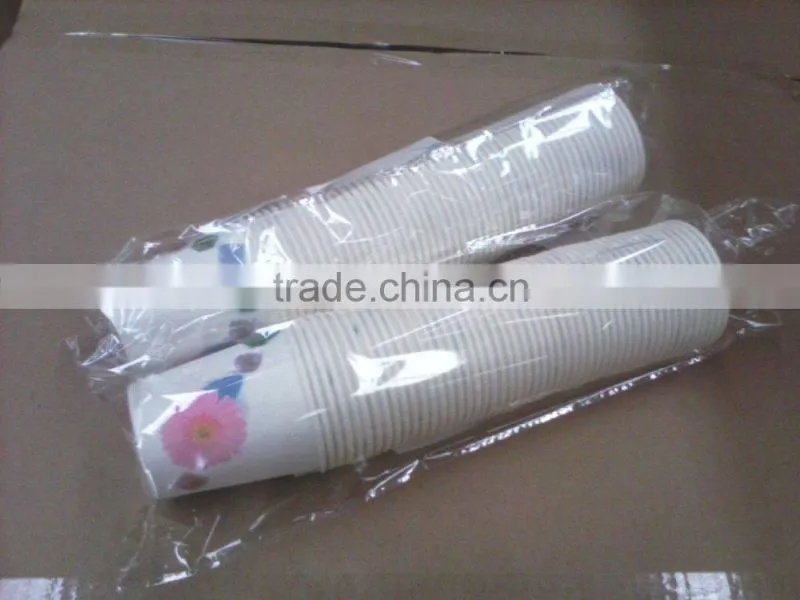 flexo printing custom logo printed disposable cheap paper cups