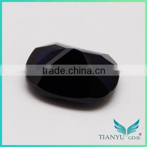 Wholesale Wuzhou Gem Processing 114# Deep Blue Synthetic Spinel Stone