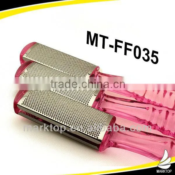 Pink detachable metal pedicure file