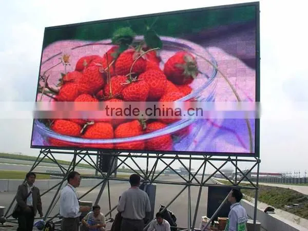 p10 outdoor led commercial advertising display screen