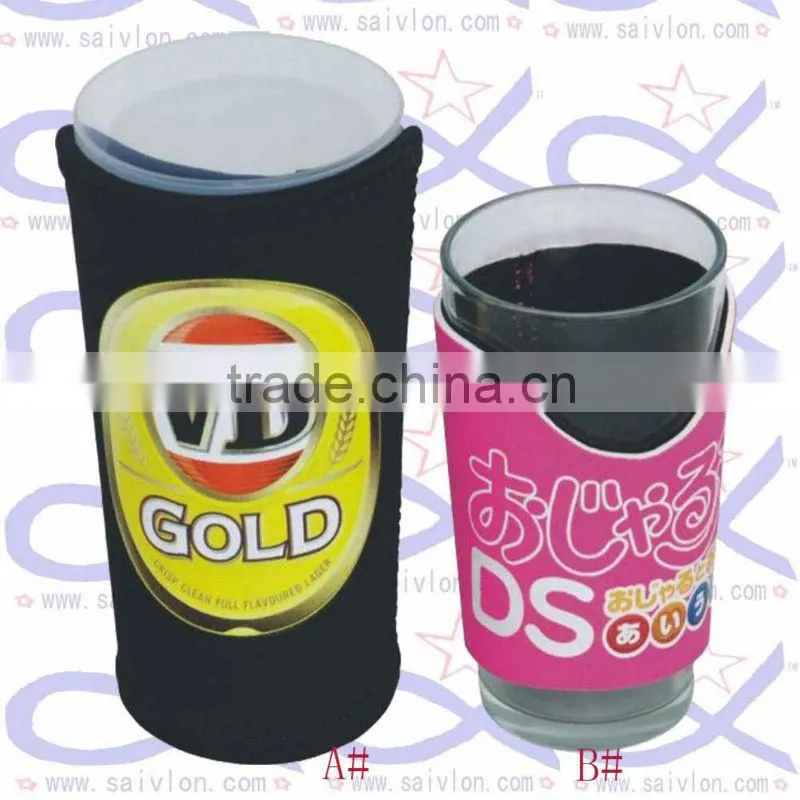 Cheap promotional neoprene beer cans/bottle cooler cover