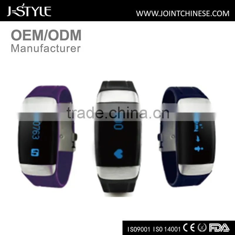 Hot sale factory long time stand by smart bracelet with heart rate