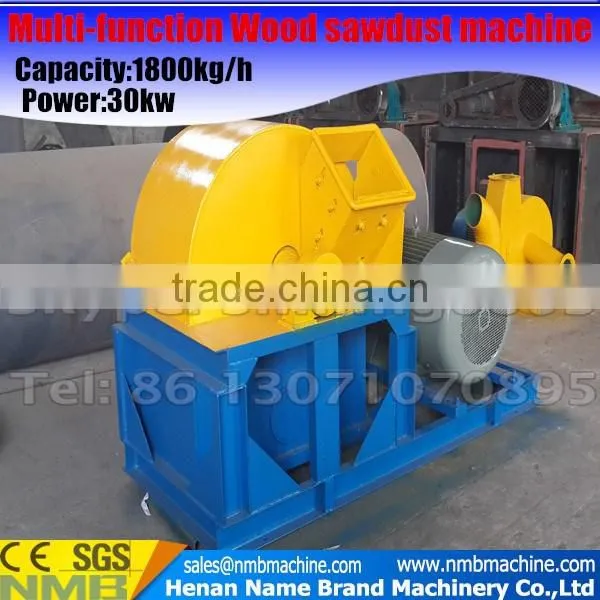 Quality and quantity assured grinding wood log chips to sawdust machine/wood sawdust grinder machine