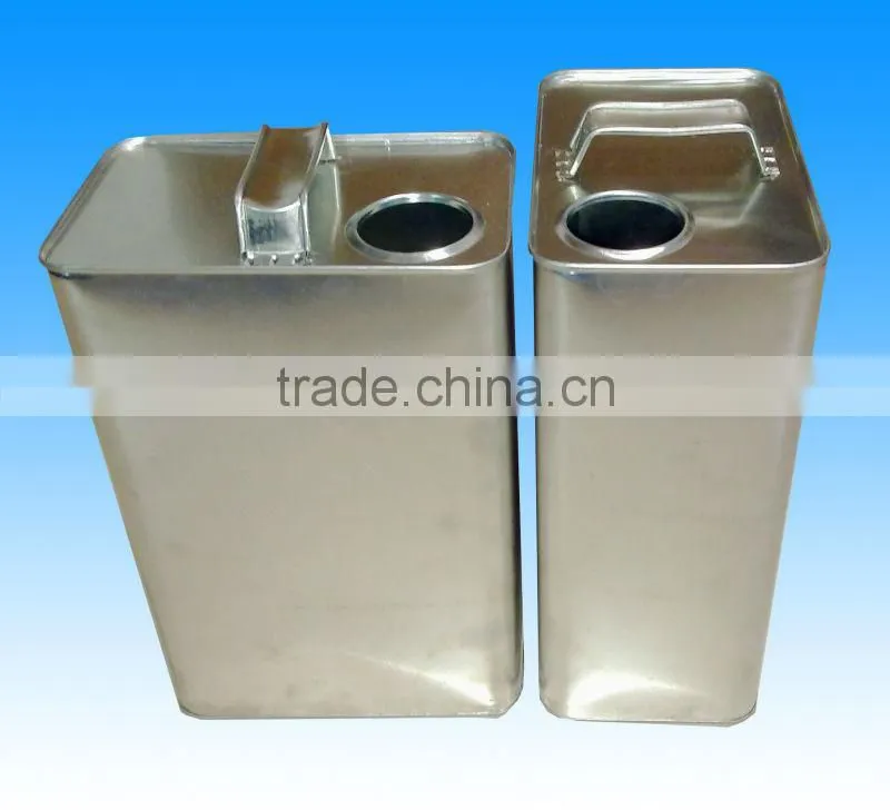 18L square tin can for packing chemicals