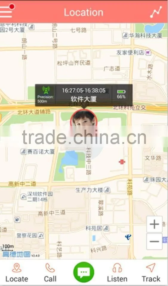 Anti-lost Children/child/kids Smart locator Watch with GPS /SIM card