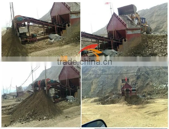 South America eidely used small capacity portable gold plant