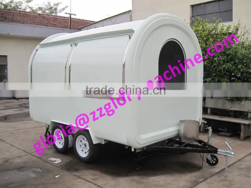 2017 Hot sale customized food truck van/food trailer/ fast food truck