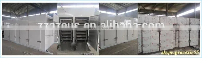 Widely used efficient electric heat hot air ginger drying machine price