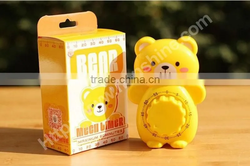 very cute bear shaped kitchen timer mechanism