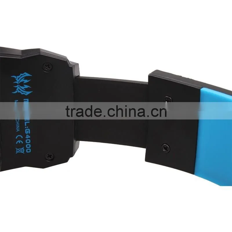 New High Fidelity Noise-Cancelling Gaming Headset Gaming Headphone with Microphone blue