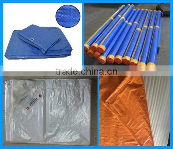 PP coated polyester tarpaulin sheet